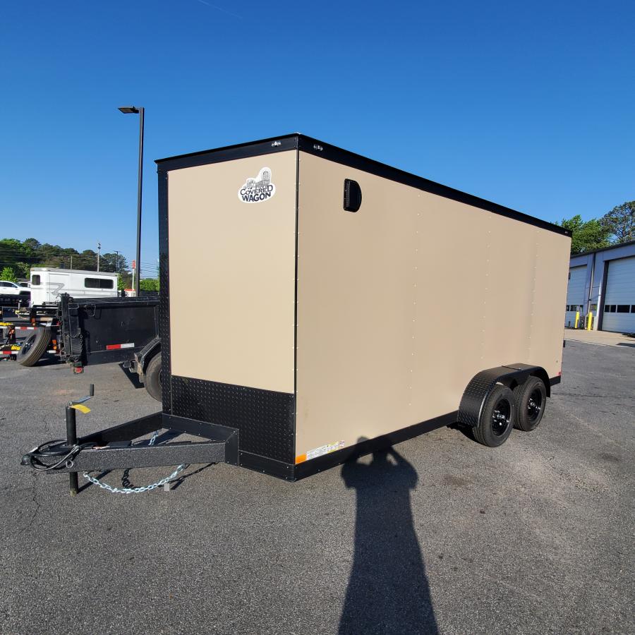 CWG7 Cargo 7 x 16 TA Gold Line by Covered Wagon Trailers Image 0