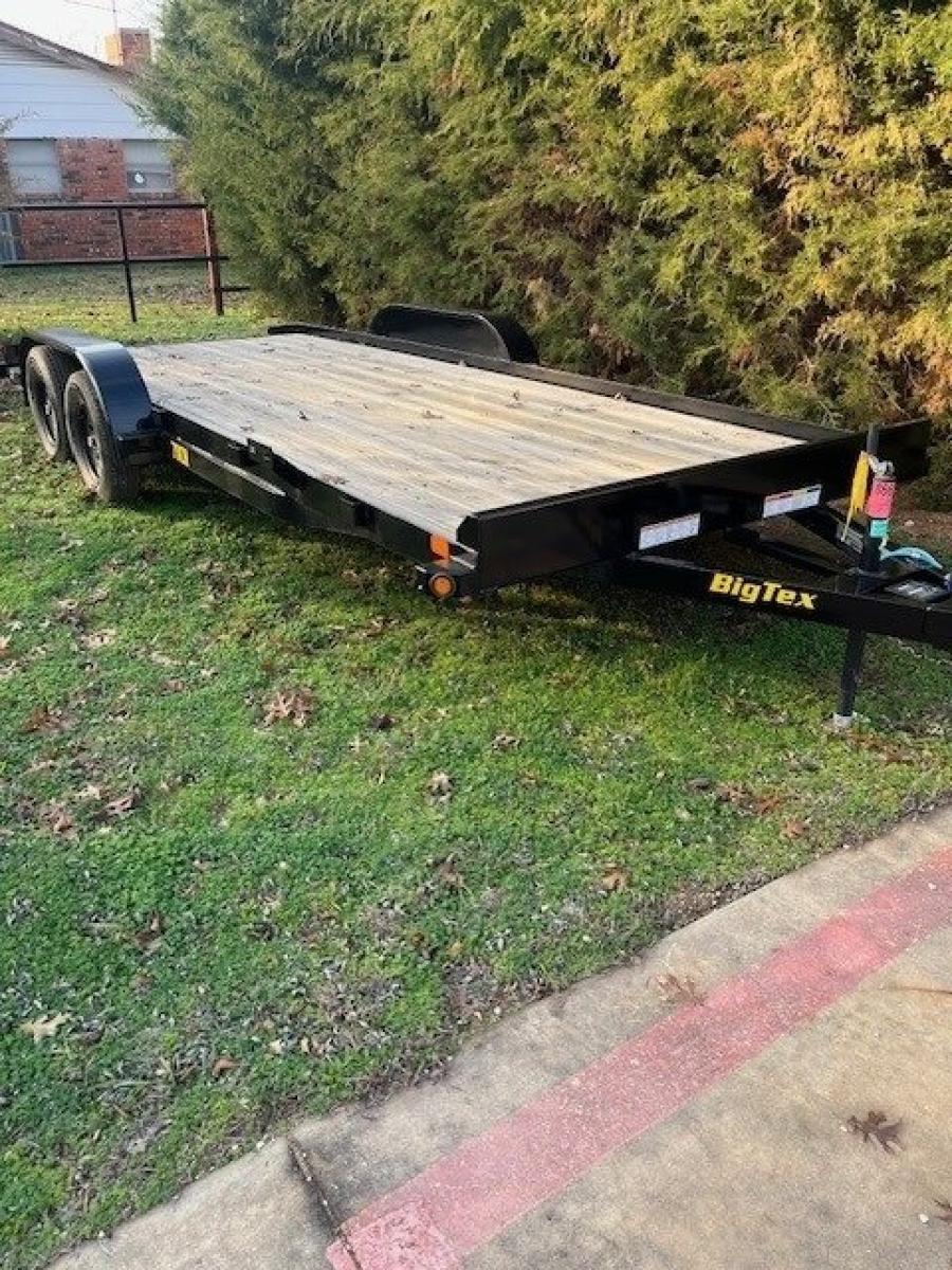 Big Tex 70CH, Car Hauler, 83" x 18', 7K, Dovetail Image 3