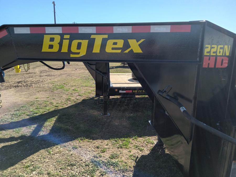 Big Tex 22GN, Gooseneck, 102″ x 35′, 23.9K, Dovetail, Mega Ramps Image 2