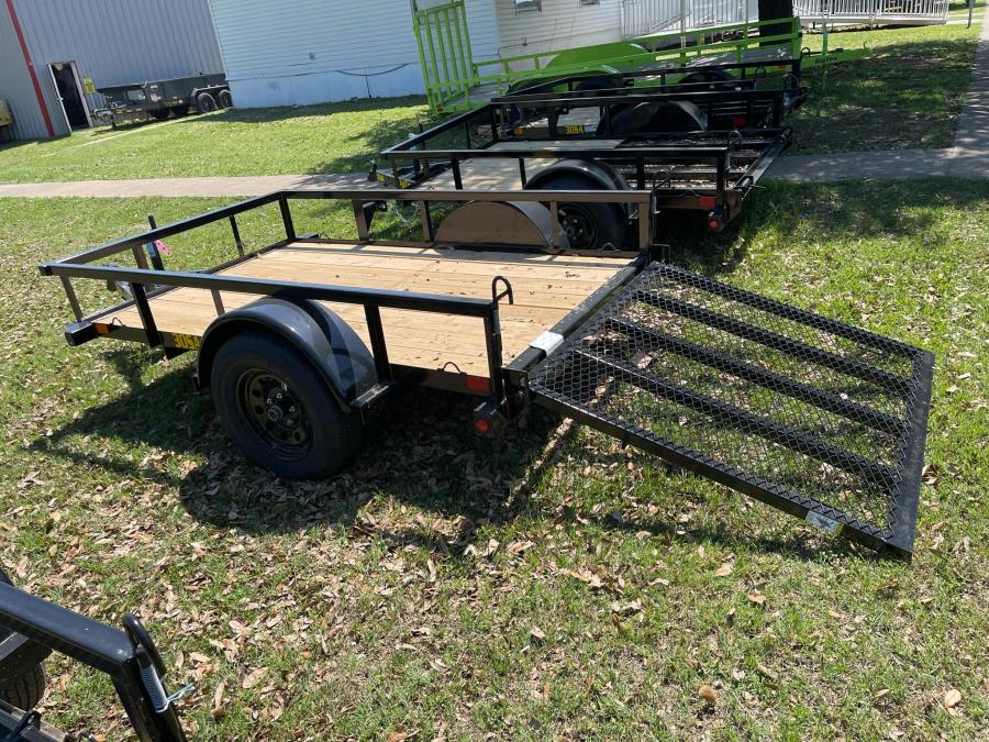 Big Tex 30SA 2,995# SA UTL 60"x8 4RG SPMT BLACK Image 2