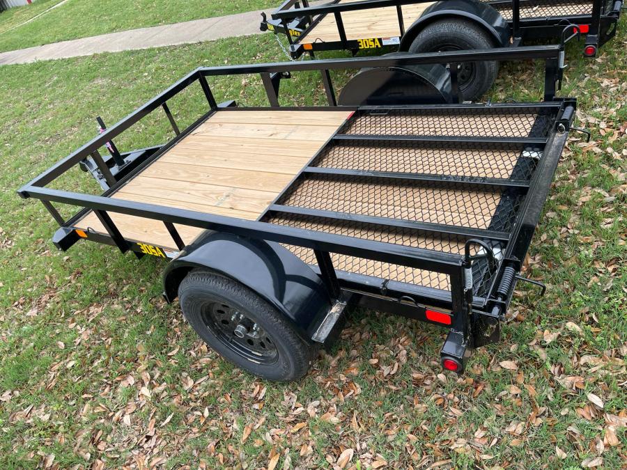 Big Tex 30SA 2,995# SA UTL 60"x8 4RG SPMT BLACK Image 5
