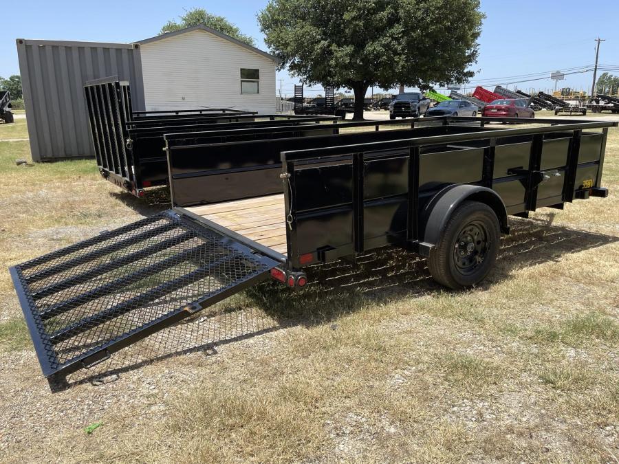 Big Tex 35SA 2,995# SA UTL 77"x12 BLACK Image 5