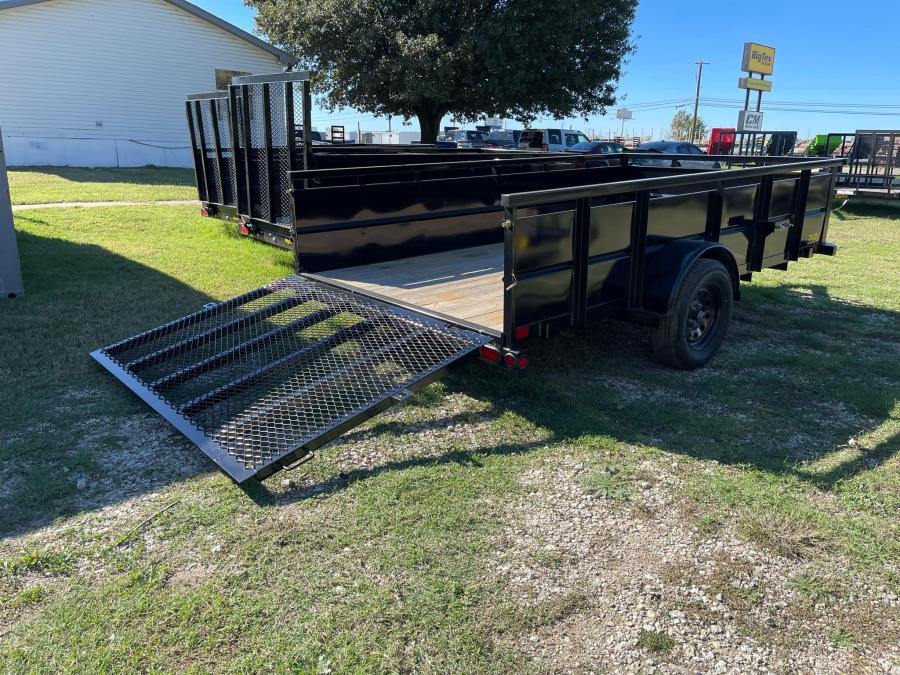 Big Tex 35SA 2,995# SA UTL 77"x12 BLACK Image 10