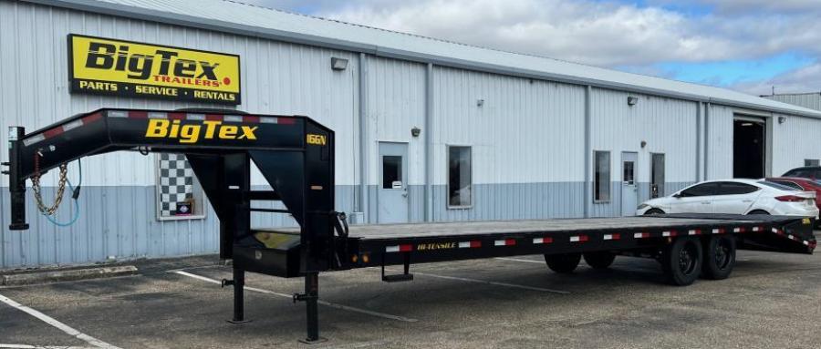 Big Tex 16GN, Gooseneck, 102" x 40', 17.5K, Dovetail, Mega Ramps Image 2
