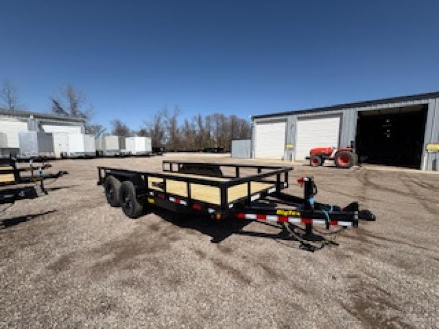 Big Tex 14PI, Utility, 83" x 20', 14K, 5' Stand Up Ramps Image 1