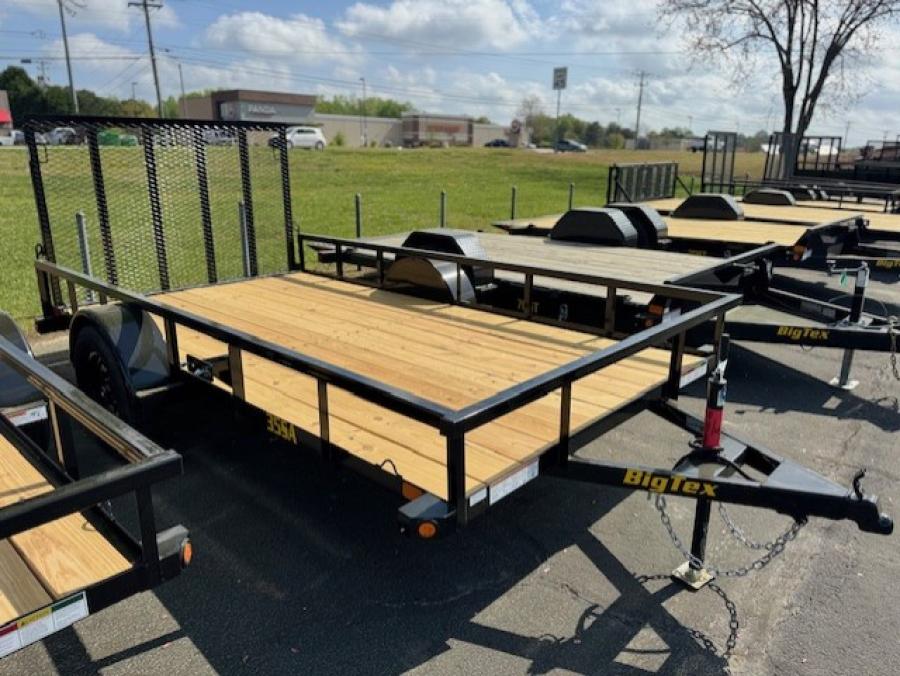 Big Tex 35SA 2,995# SA UTL 77"x14 BLACK Image 2