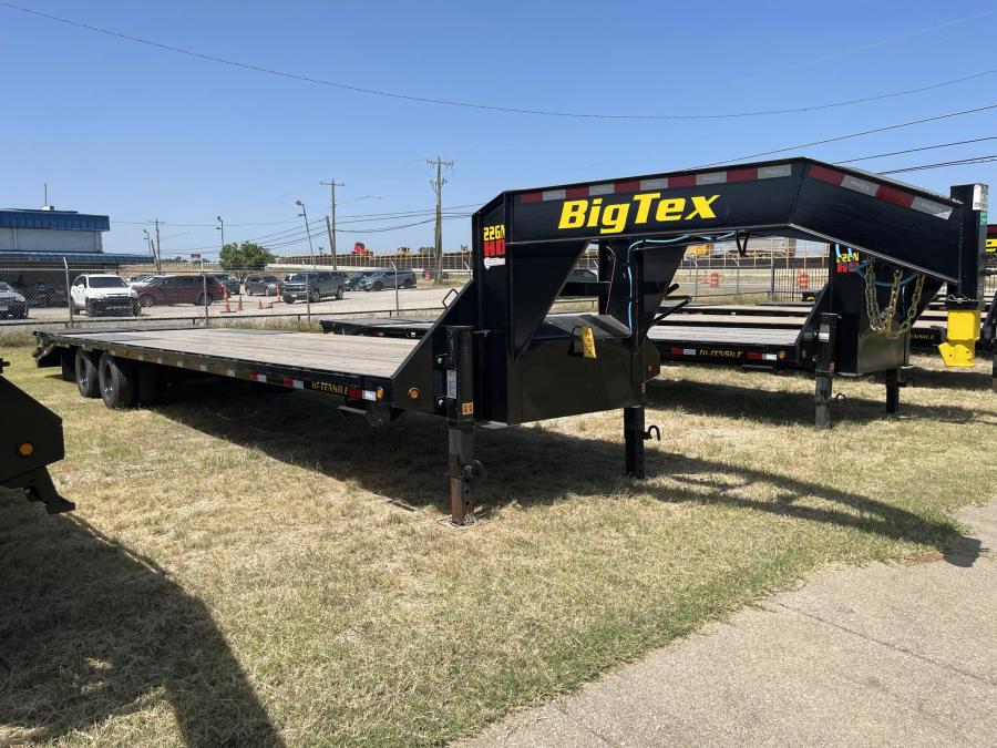 Big Tex 22GN, Gooseneck, 102" x 35', 23.9K, Dovetail, Mega Ramps Image 0
