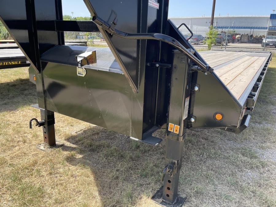 Big Tex 22GN, Gooseneck, 102" x 35', 23.9K, Dovetail, Mega Ramps Image 2