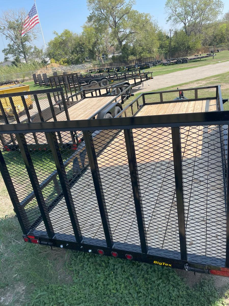 Big Tex 70PI 7K TAND SQ TA UTL 83"x18 BLK Image 7
