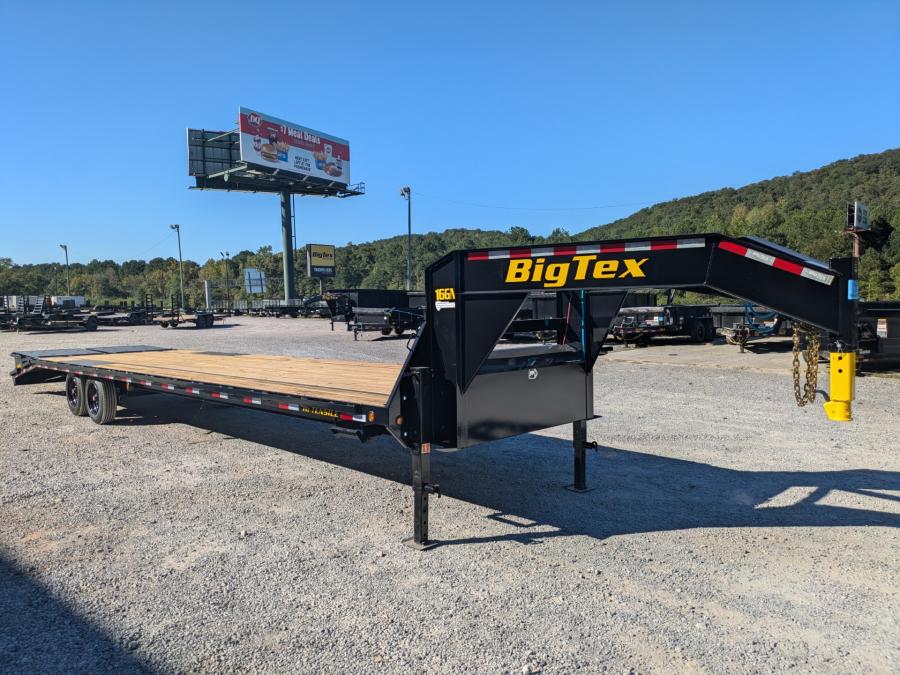 Big Tex 16GN, Gooseneck, 102″ x 33′, 17.5K, Dovetail, Mega Ramps image 4