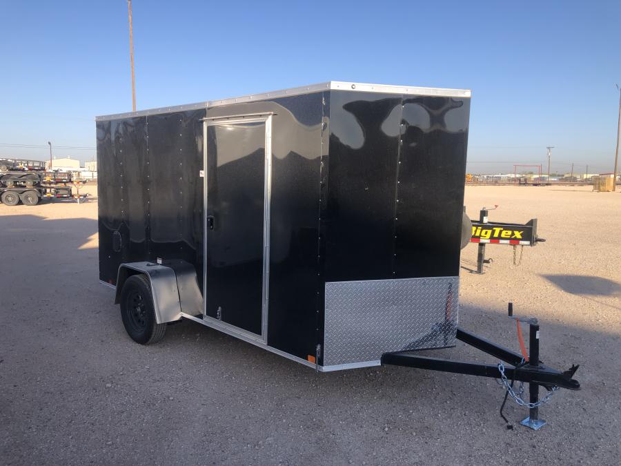 RWT6 RWT 6 x 12 SA FLAT TOP WEDGE ENCLOSED TRAILER BY RC Image 1