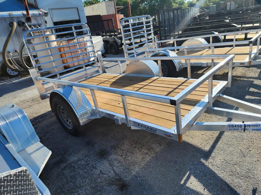 5 X 10 SA OPEN ALUMINUM BY LEGEND, Ramp, LED LTS Image 0