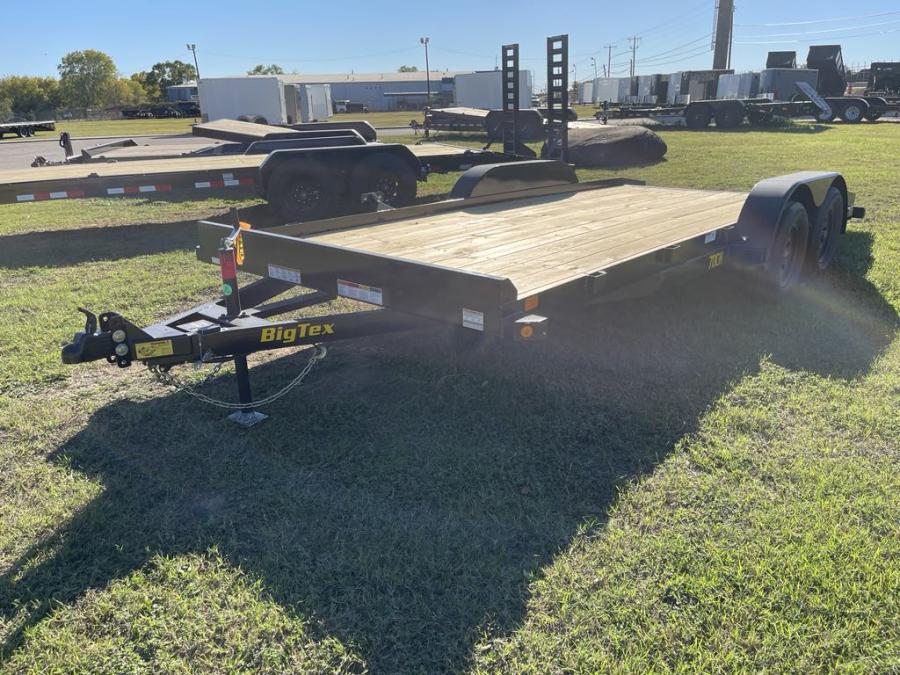 Big Tex 70CH, Car Hauler, 83" x 18', 7K, Dovetail Image 1