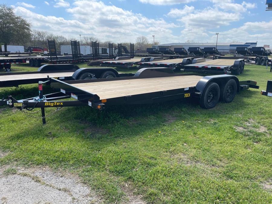 Big Tex 70CH, Car Hauler, 83" x 20', 7K, Dovetail Image 1
