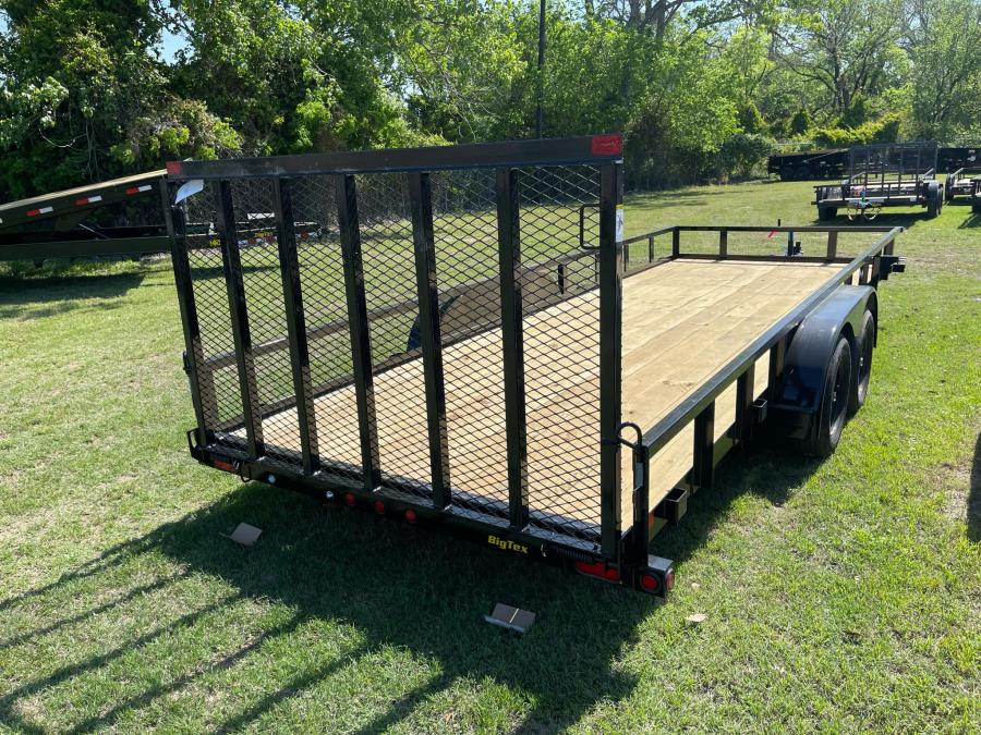 Big Tex 70PI 7K TAND SQ TU UTL 83"X20 BLK Image 4