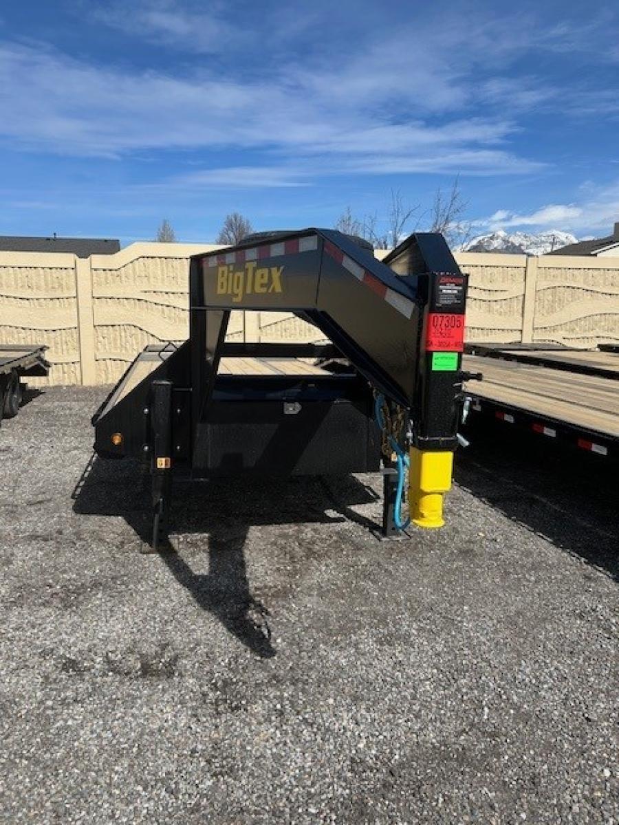 Big Tex 22GN, Gooseneck, 102" x 40', 23.9K, Dovetail, Mega Ramps Image 0