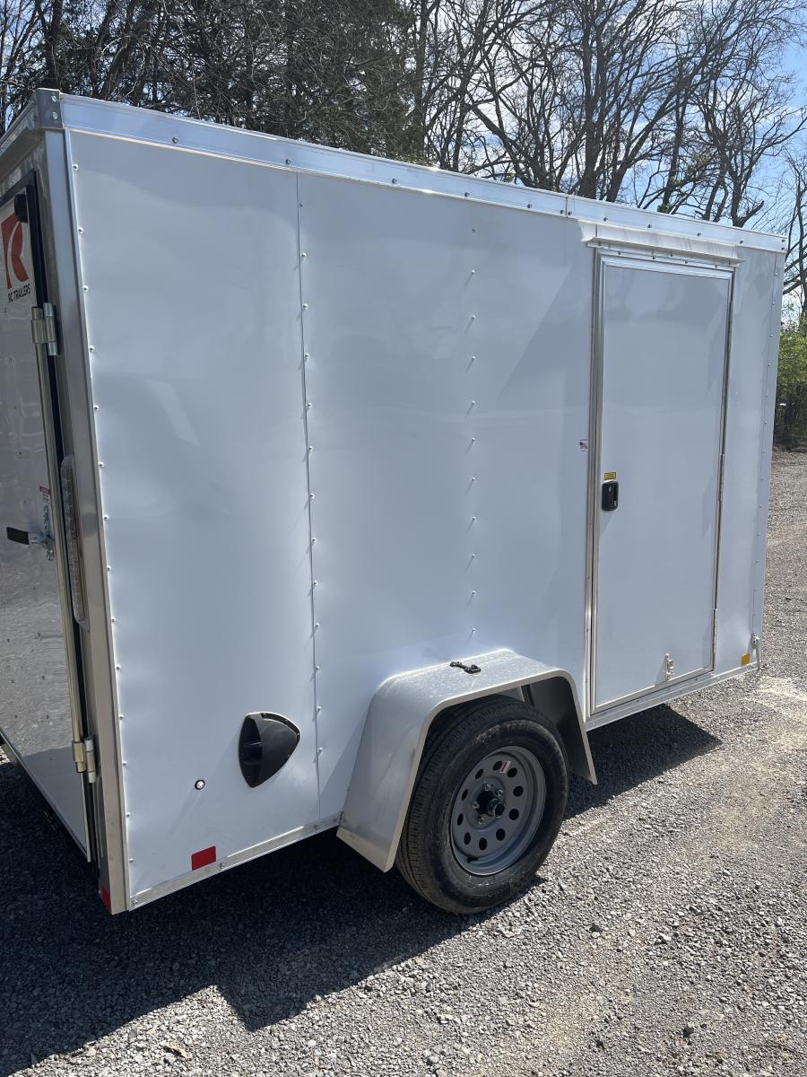RWT6 RWT 6 x 10 SA FLAT TOP WEDGE ENCLOSED TRAILER BY RC Image 4