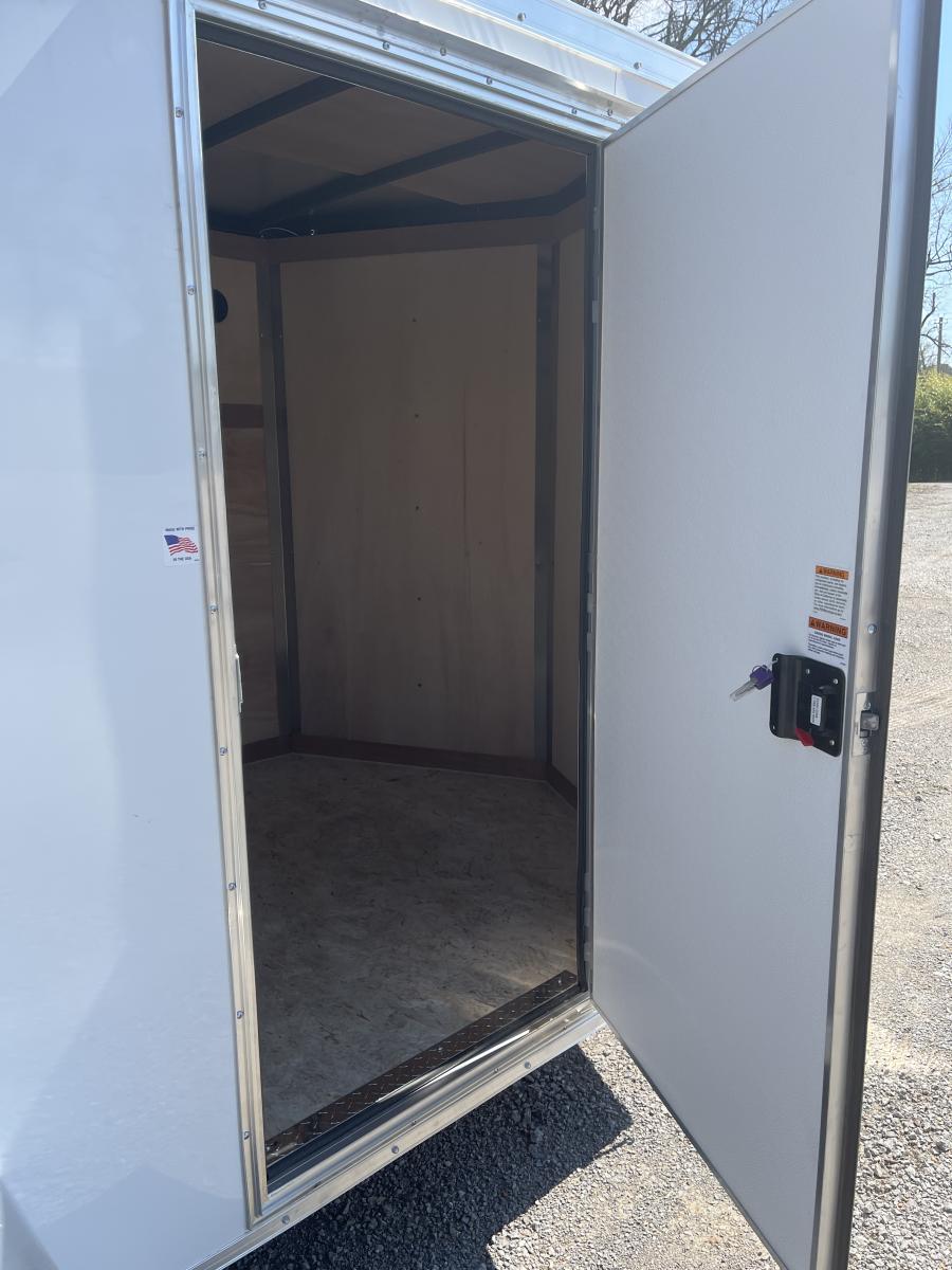 RWT6 RWT 6 x 10 SA FLAT TOP WEDGE ENCLOSED TRAILER BY RC Image 5