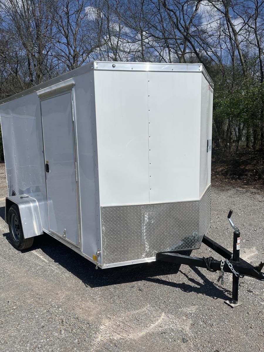 RWT6 RWT 6 x 10 SA FLAT TOP WEDGE ENCLOSED TRAILER BY RC Image 6