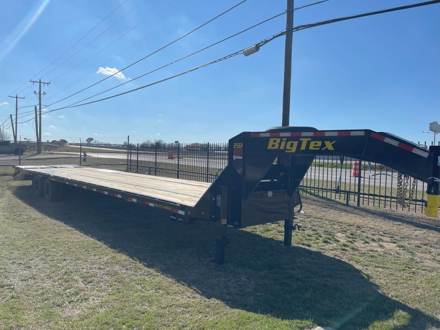 Big Tex 25GN, Gooseneck, 102″ x 30′, 25.9K, Dovetail, Mega Ramps image 1