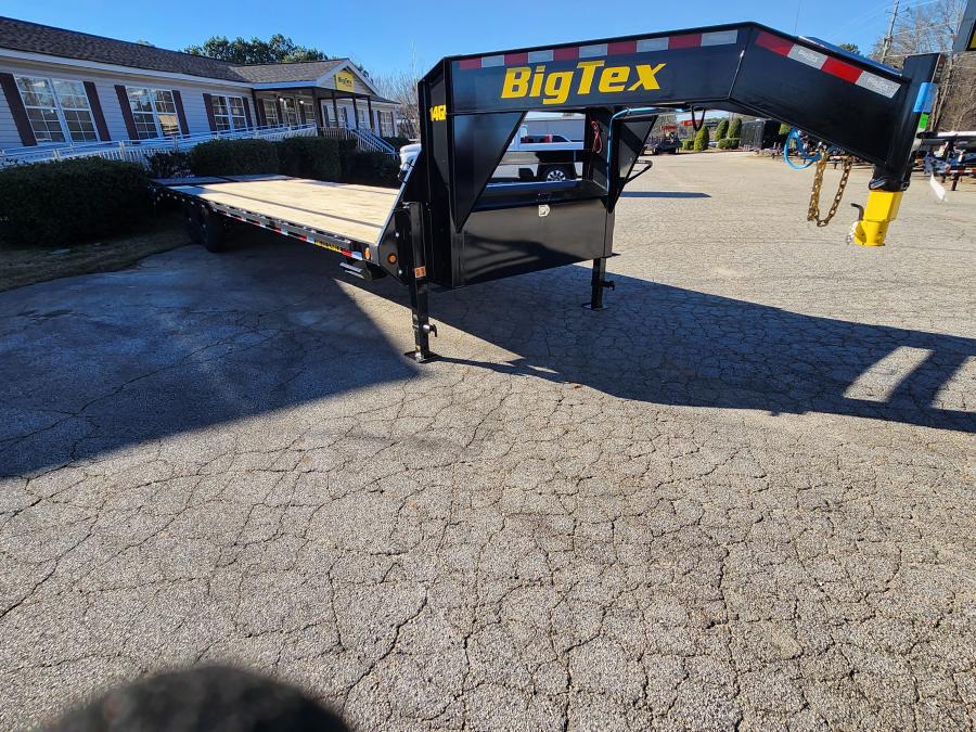 Big Tex 14GN, Gooseneck, 102" x 30', 15.9K, Dovetail, Mega Ramps Image 0
