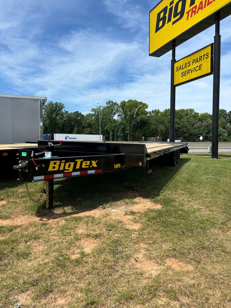Big Tex 14PH, Pintle, 102″ x 20′, 15.9K, Dovetail, Mega Ramps image 0