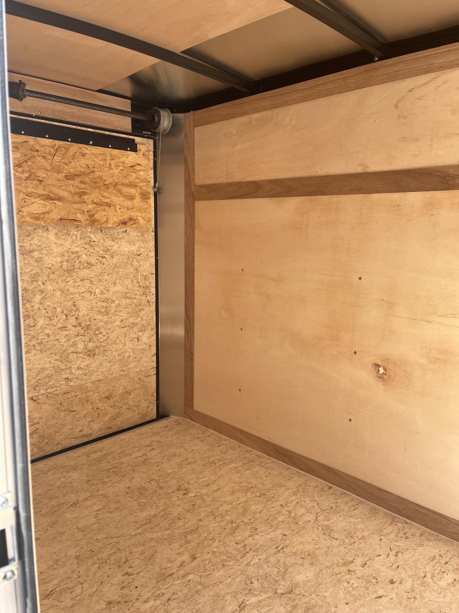RWT5 RWT 5 x 8 SA FLAT TOP WEDGE ENCLOSED TRAILER BY RC Image 5