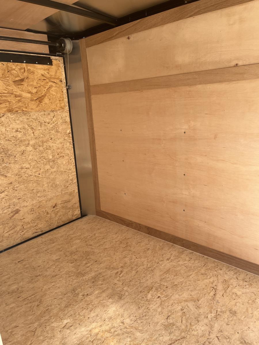 RWT5 RWT 5 x 8 SA FLAT TOP WEDGE ENCLOSED TRAILER BY RC Image 5