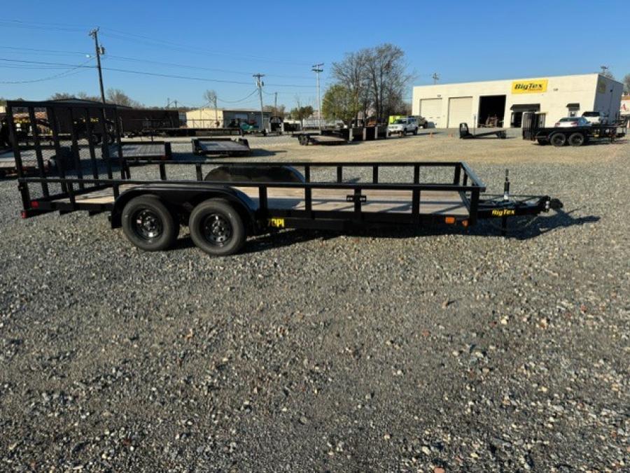 Big Tex 70PI 7K TAND SQ TU UTL 83"X20 2 BRAKES, BLK Image 2