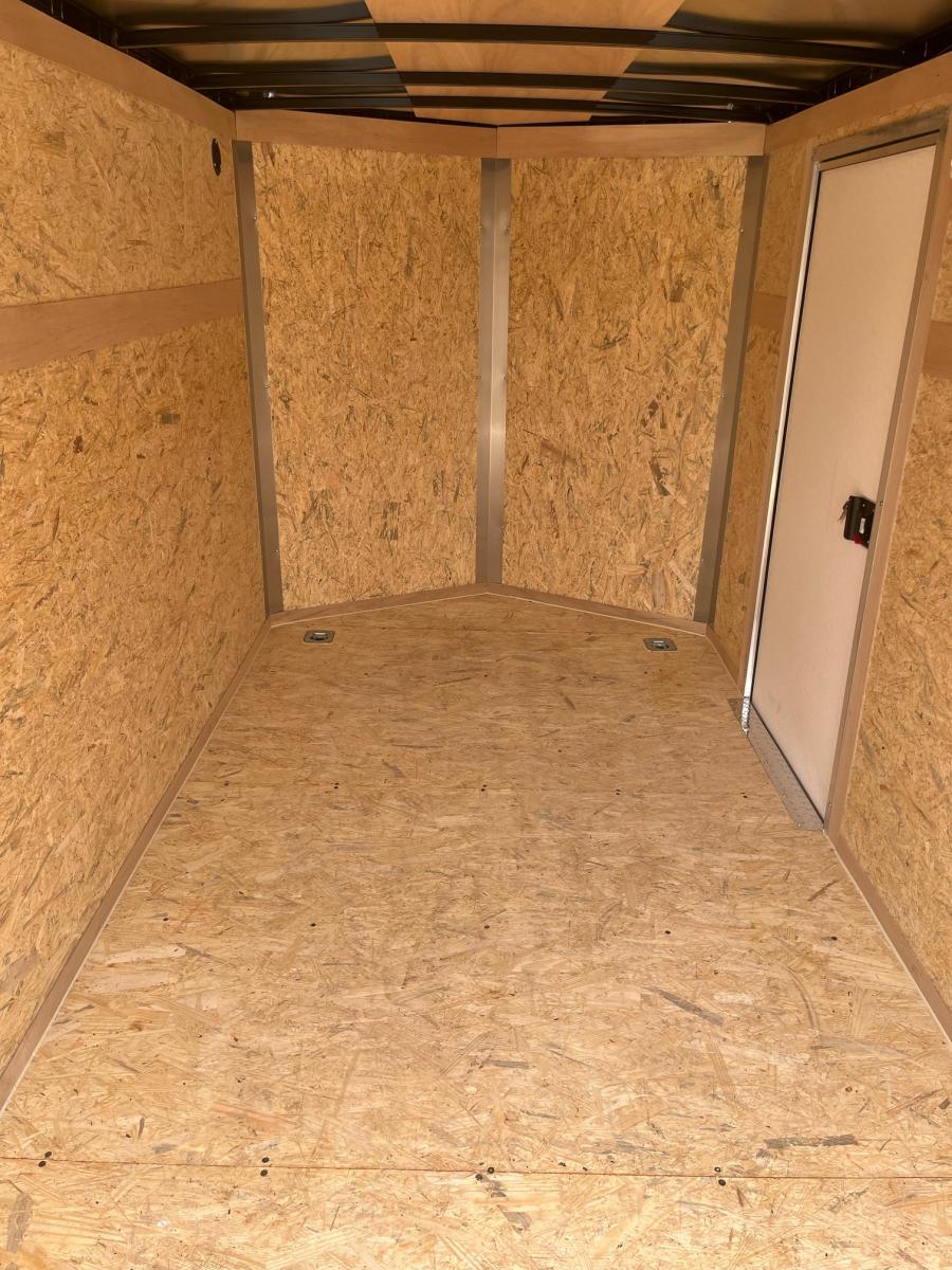RWT6 RWT 6 x 12 SA FLAT TOP WEDGE ENCLOSED TRAILER BY RC image 4