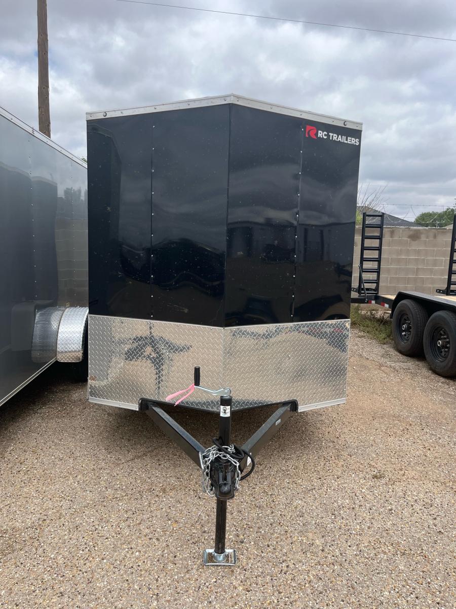RWT6 RWT 6 x 12 SA FLAT TOP WEDGE ENCLOSED TRAILER BY RC image 0
