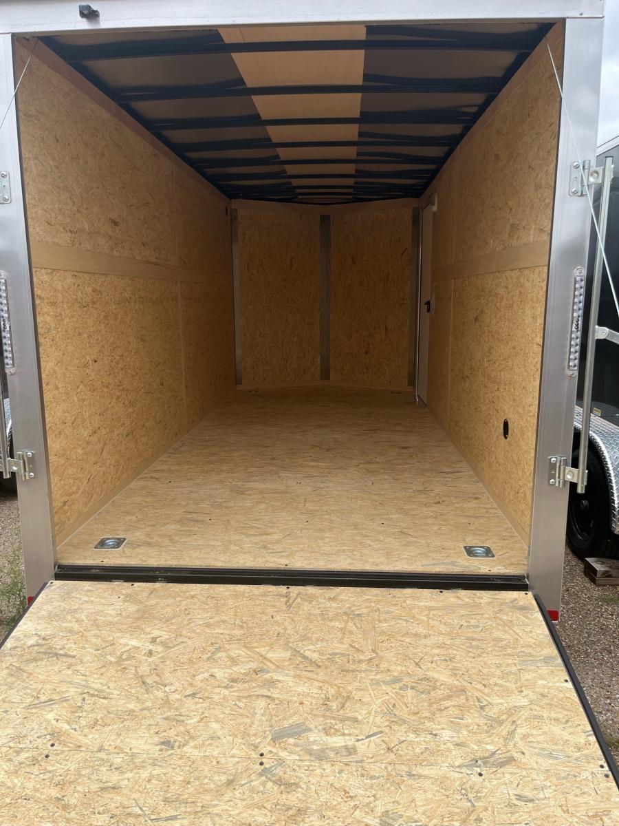 RWT7 7x16 Flat Top Wedge Enclosed Trailer Image 4