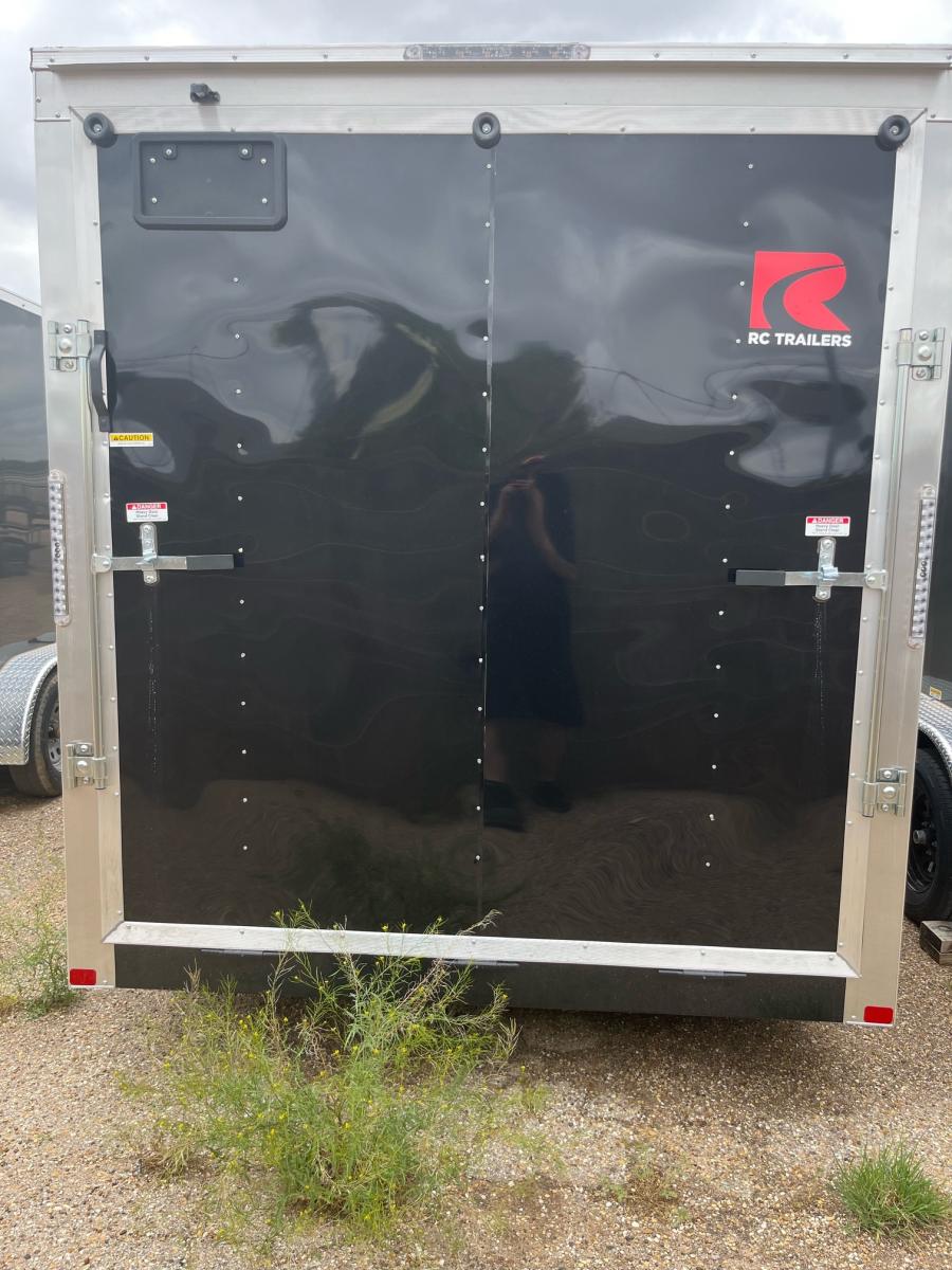 RWT7 7x16 Flat Top Wedge Enclosed Trailer Image 2
