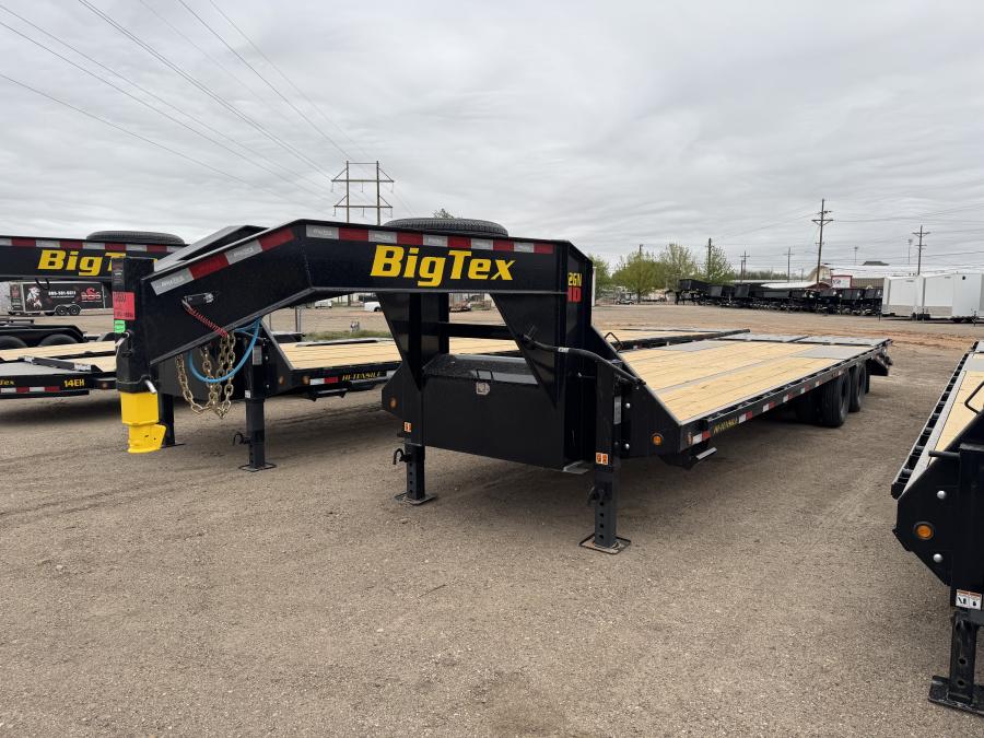 Big Tex 22GN, Gooseneck, 102" x 30', 23.9K, Dovetail, Mega Ramps Image 0