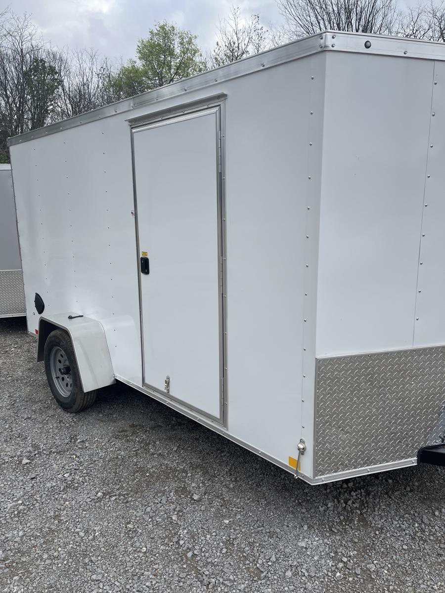 RWT6 RWT 6 x 12 SA FLAT TOP WEDGE ENCLOSED TRAILER BY RC Image 4