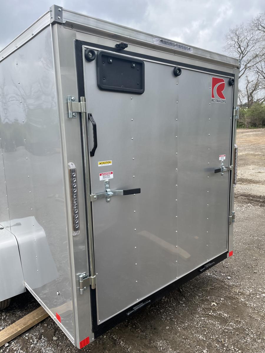 RWT6 RWT 6 x 12 SA FLAT TOP WEDGE ENCLOSED TRAILER BY RC Image 2