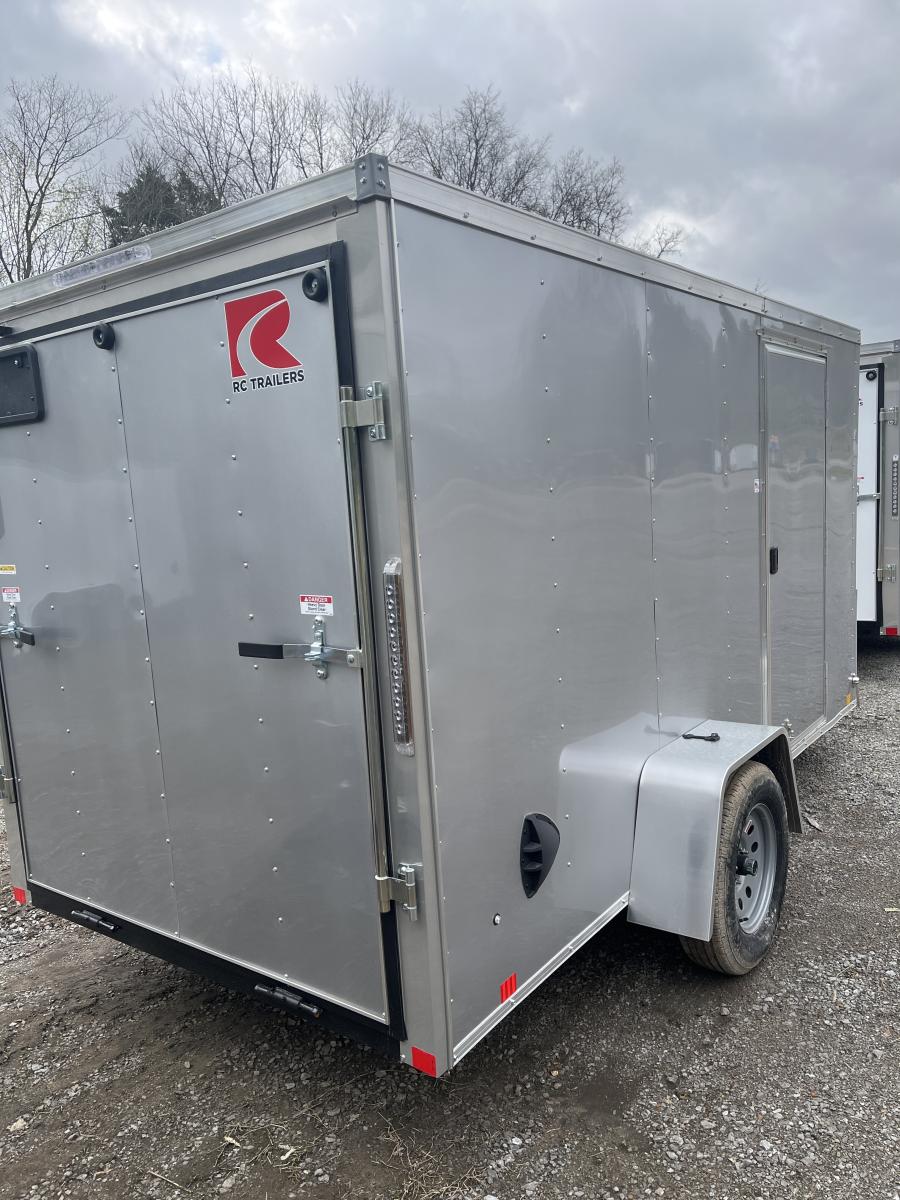 RWT6 RWT 6 x 12 SA FLAT TOP WEDGE ENCLOSED TRAILER BY RC Image 3