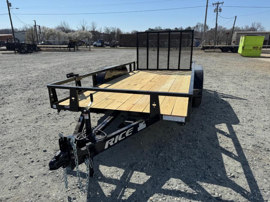 RICE SST RICE - ECON 7K TANDEM AXLE UTL 76X14 BLACK - TIRE MT Image 1