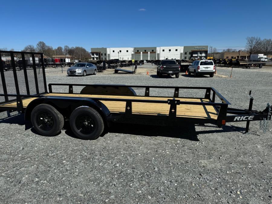 RICE SST RICE – ECON 7K TANDEM AXLE UTL 76X16 BLACK – TIRE MT Image 1