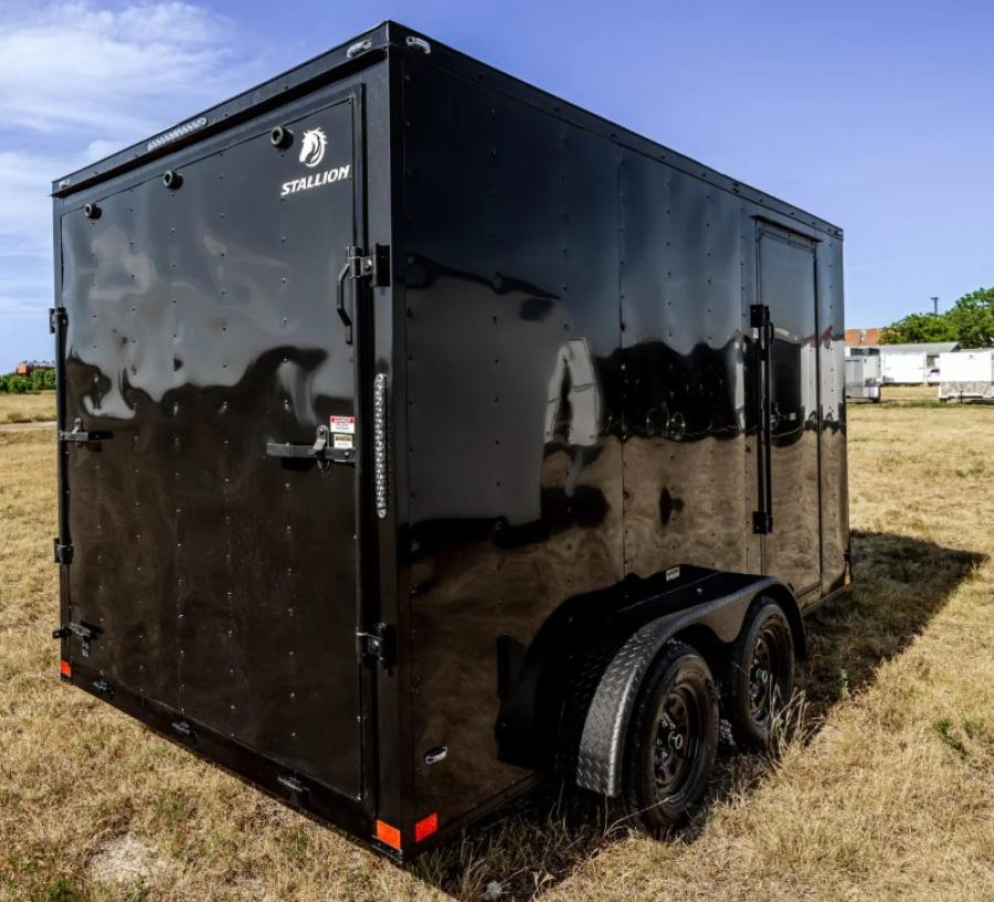 STAS STALL 7X14 TA BLACK RD STD 7 Image 0