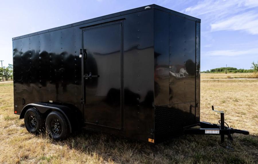 STAS STALL 7X14 TA BLACK RD STD 7 Image 1