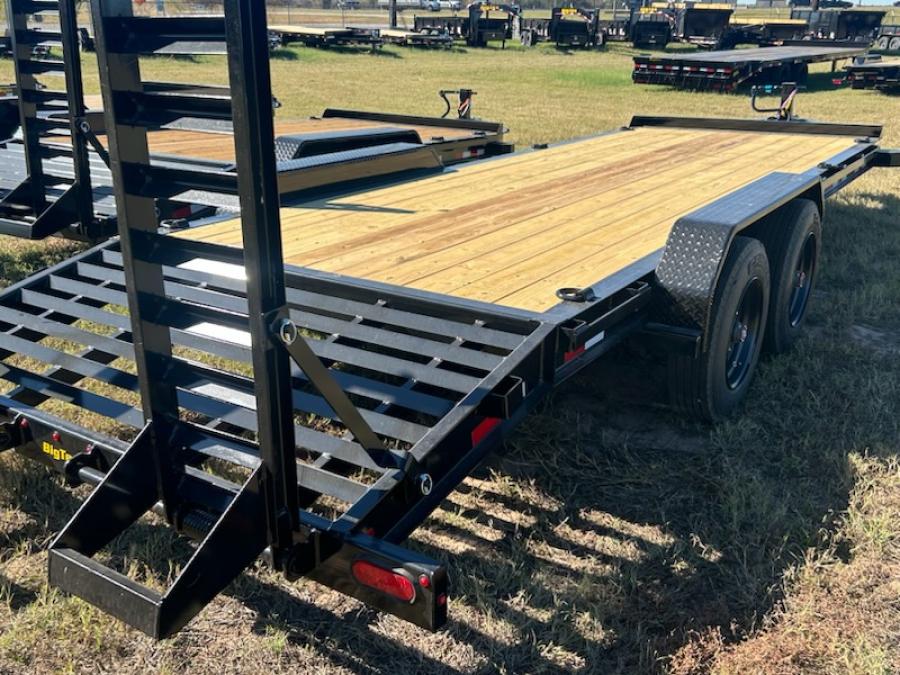 Big Tex 16EH, Equipment, 83″ X 22′, 17.5K, Dovetail, Mega Ramps, X-Series image 1