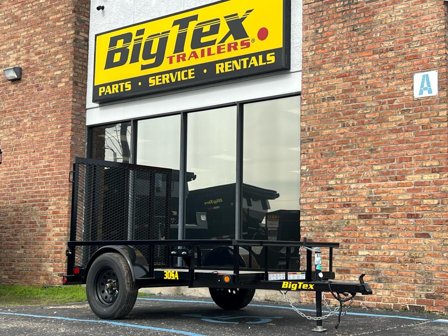 Big Tex 30SA 2,995# SA UTL 60"x8 4RG SPMT BLACK Image 0