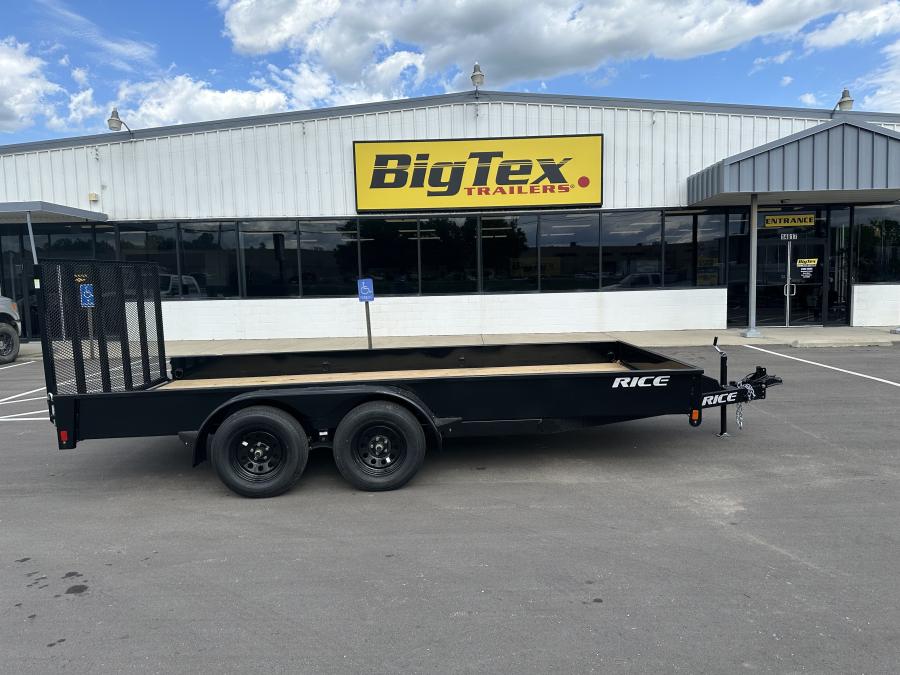 RICE TST8 RICE - STEALTH 7K TANDEM AXLE UTILITY 82X16 BLACK - 2B Image 0