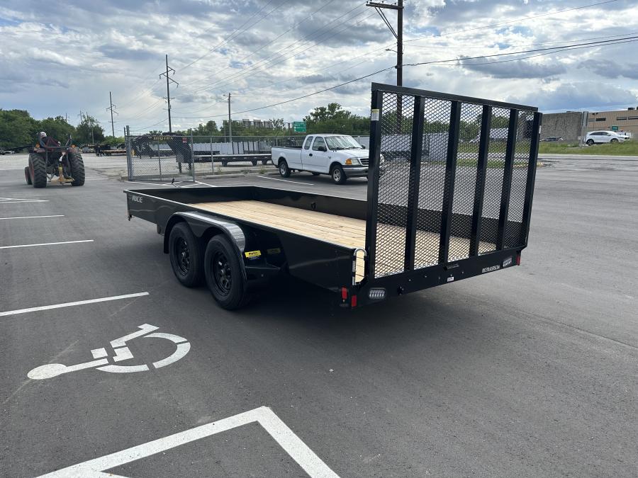 RICE TST8 RICE - STEALTH 7K TANDEM AXLE UTILITY 82X16 BLACK - 2B Image 2