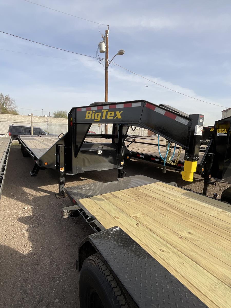 Big Tex 25GN, Gooseneck, 102" x 40', 25.9K, Dovetail, Mega Ramps Image 0