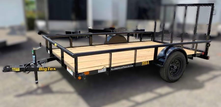 Big Tex 35SA 2,995# SA UTL 77"x10 BLACK Image 0