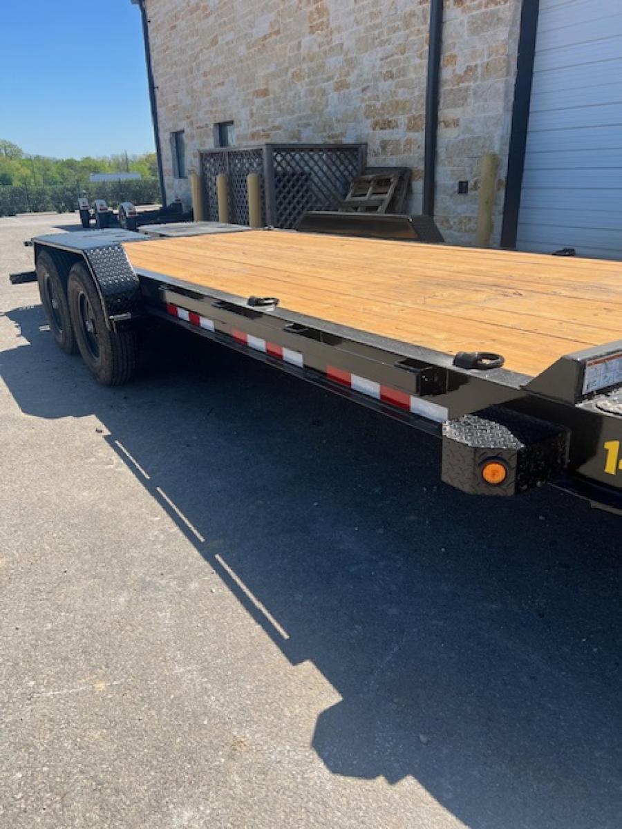 Big Tex 16EH, Equipment, 83″ X 22′, 17.5K, Dovetail, Mega Ramps, X-Series image 1