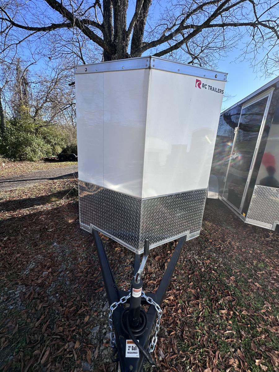 RDLX RDLX 5 x 8 SA FLAT TOP WEDG ENCLOSED TRAILER BY RC Image 1