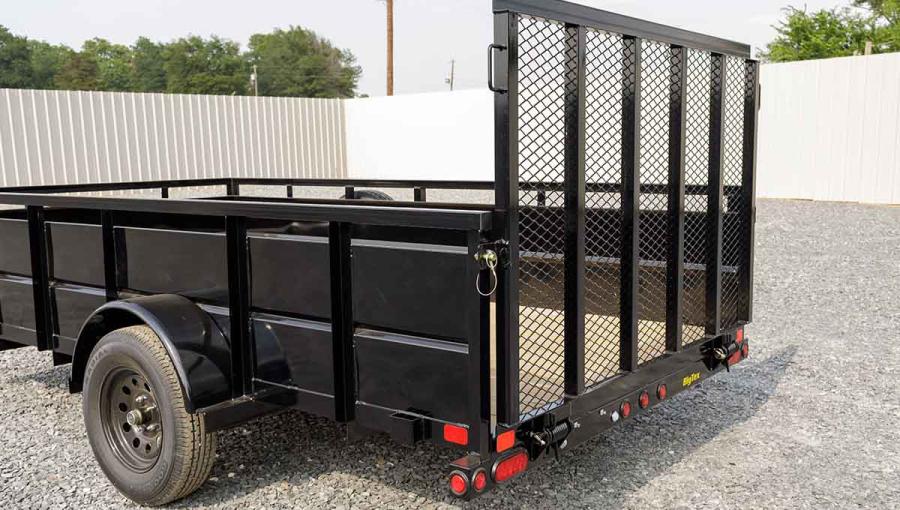 Big Tex 35SV, Single Axle Landscape, 77" x 12', 3K Image 2